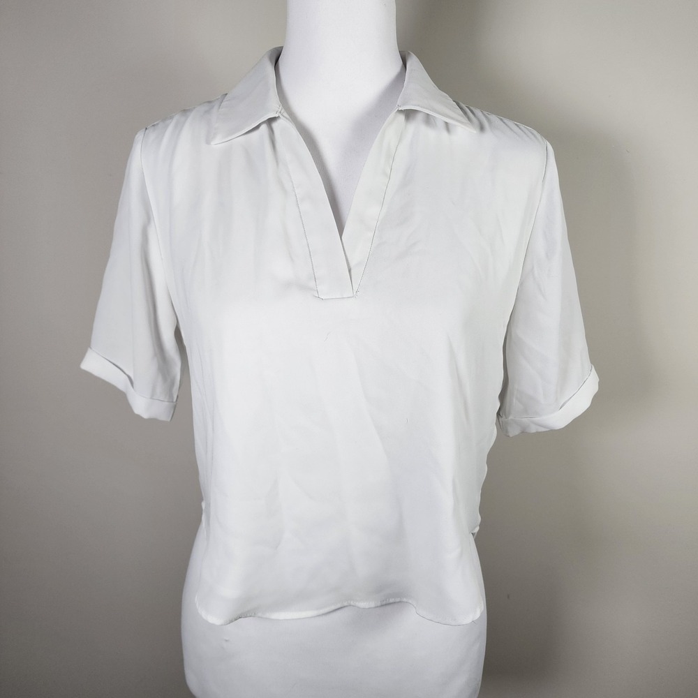 Babiton Aritzia Blouse Womens XS Lightweight Formal Shirt Collared Office Work